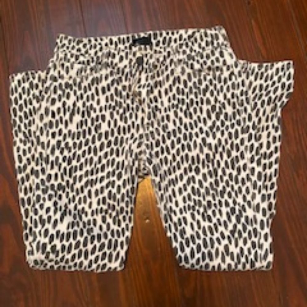 MOTHER Jeans Black and white 26